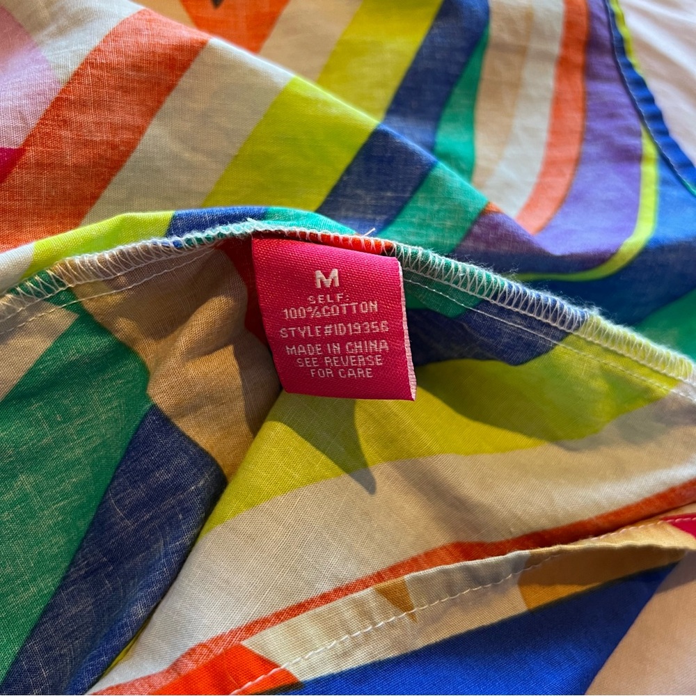 NWOT Flying Tomato Maxi Dress Multicolor Swirl Rainbow - Picture 7 of 11